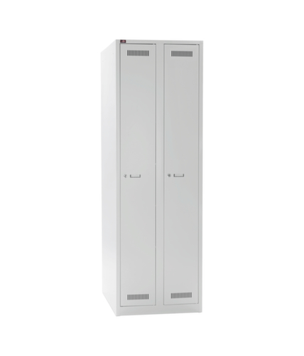 Bisley Garderobekast Light met 2 vakken, vakbreedte 300 mm