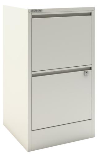 Bisley Hangmappenkast Home Filer, 2 uittrekelementen, verkeerswit/verkeerswit