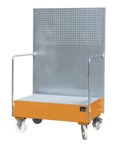 Bauer Verrijdbare opvangbak LPW 200-2 met geperforeerde plaat