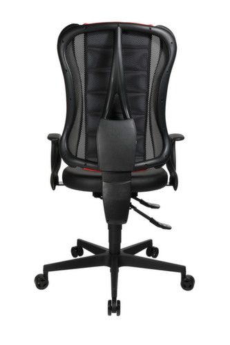 Topstar Bureaustoel Sitness Racer RS mit AL "Q3" met 3D-zitting, zwart/rood