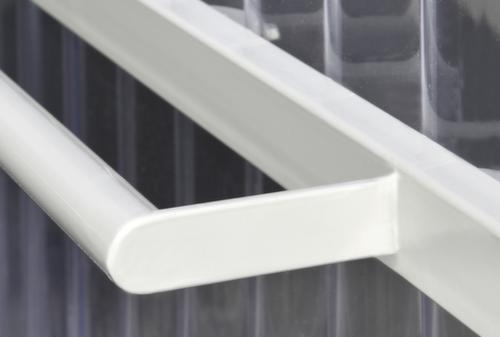 WSM Rokersoverkapping met 2 zijwanden, breedte x diepte 1720 x 1580 mm