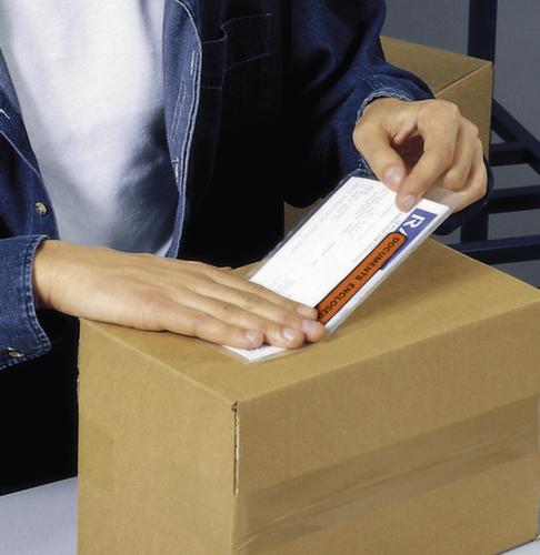 Paklijsthoes "Documents enclosed", DIN A6