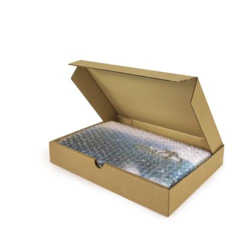 Verzenddoos, enkelvoudige golf, 350 x 250 x 25 mm