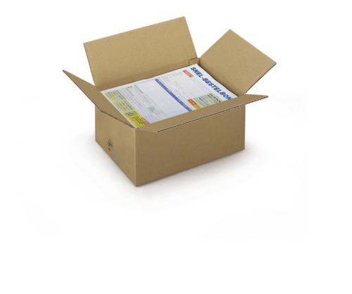 Golfkartonnen vouwdoos 1-laags