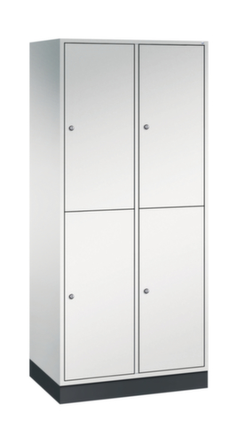 C+P Dubbele grootvolume garderobekast Intro, vakbreedte 360 mm