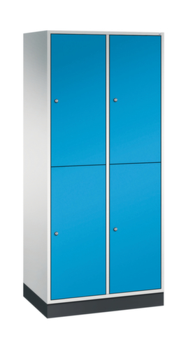 C+P Dubbele grootvolume garderobekast Intro, vakbreedte 360 mm