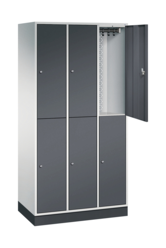 C+P Dubbele garderobekast Intro, vakbreedte 260 mm