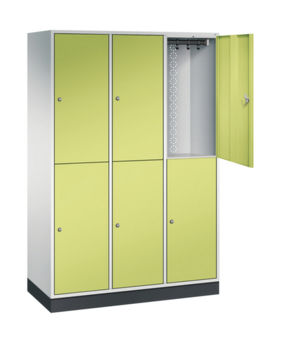 C+P Dubbele grootvolume garderobekast Intro, vakbreedte 360 mm