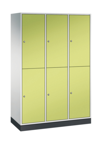 C+P Dubbele grootvolume garderobekast Intro, vakbreedte 360 mm