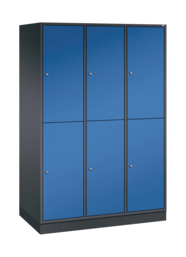 C+P Dubbele grootvolume garderobekast Intro, vakbreedte 360 mm