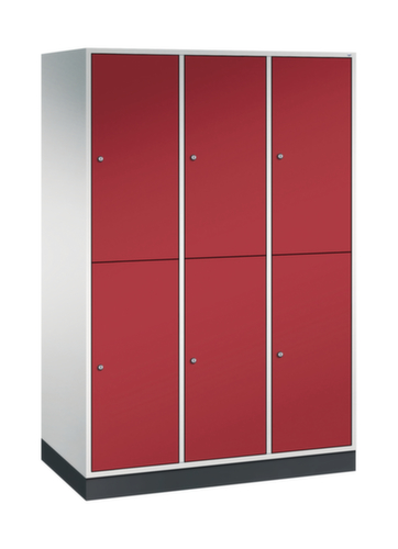 C+P Dubbele grootvolume garderobekast Intro, vakbreedte 360 mm