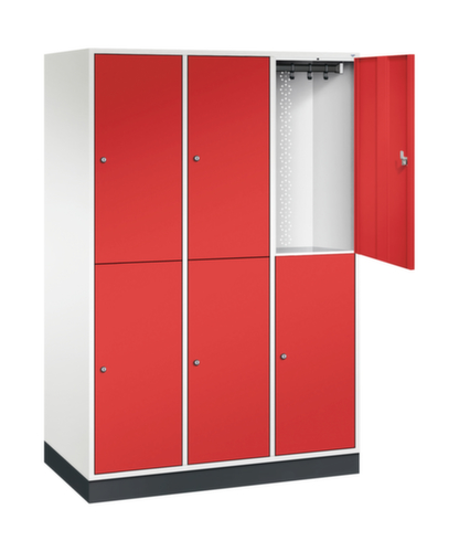 C+P Dubbele grootvolume garderobekast Intro, vakbreedte 360 mm