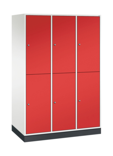 C+P Dubbele grootvolume garderobekast Intro, vakbreedte 360 mm