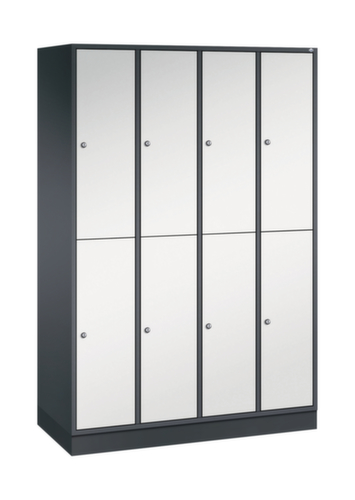 C+P Dubbele garderobekast Intro, vakbreedte 260 mm