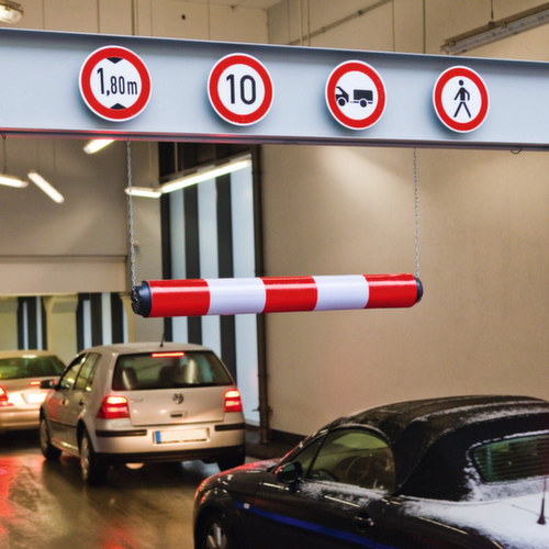 Moravia Hoogtebegrenzer MORION van kunststof, lengte 950 mm