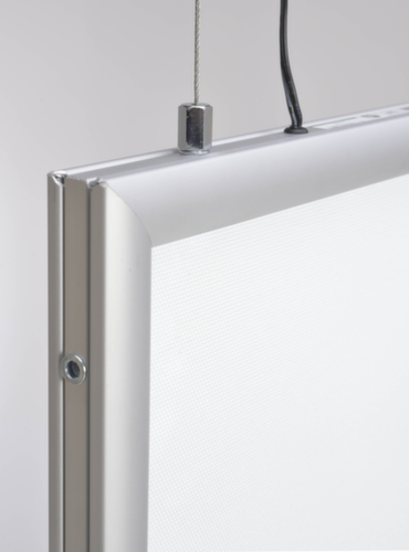 Tweezijdig LED-lichtframe Economy