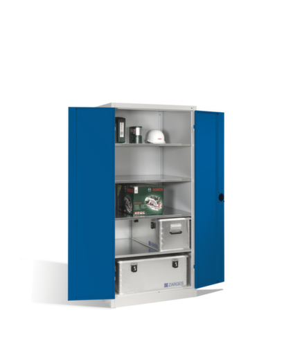 C+P Universele kast ERGO met gegalvaniseerde legborden, breedte 930 mm