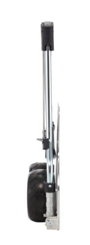 RuXXac in-/uitklapbare aluminium zakkensteekwagen Cross, draagvermogen 100 kg, polymeer banden