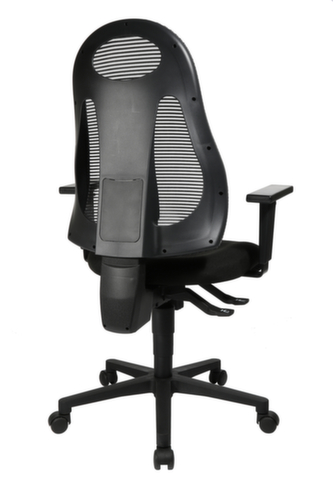 Topstar Bureaustoel Free Art, rugleuning met netbekleding, zwart