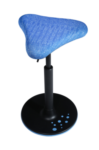 Topstar Zit-/stahulp Sitness H1 met driehoekige zitting, zithoogte 570 - 770 mm, zitting blauw