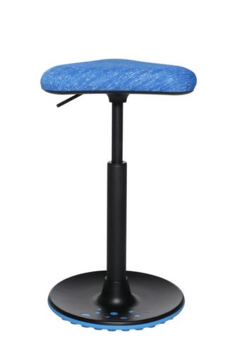 Topstar Zit-/stahulp Sitness H1 met driehoekige zitting, zithoogte 570 - 770 mm, zitting blauw