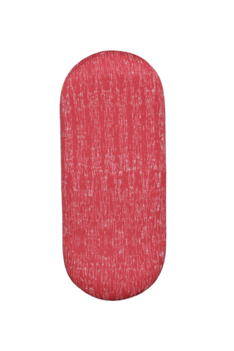 Topstar Zit-/stahulp Sitness H2 met skateboard zitting, zithoogte 570 - 770 mm, zitting rood