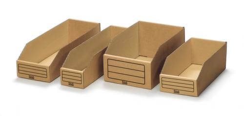 Kartonnen stellingbak