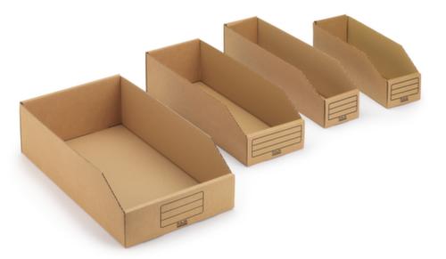 Kartonnen stellingbak