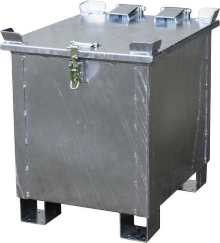 Bauer Lithium-ionen opslagcontainer LIL90 met brandwerend vulmateriaal, inhoud 90 l