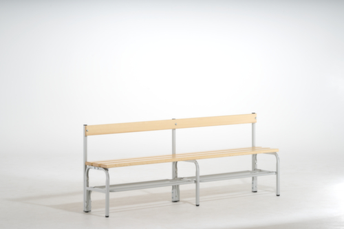 Sypro Kleedkamerbank met houten strips