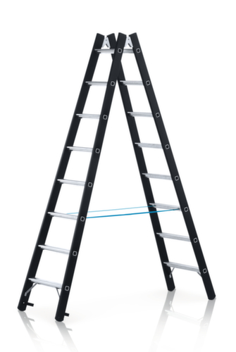 ZARGES Staande ladder met sporten Z600 belastbaar tot 250 kg