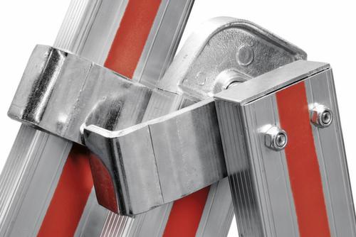 Hymer Driedelige multifunctionele telescoopladder SC 60, 3 x 14 sporten met antislipprofiel