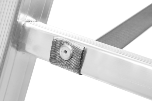 Hymer Driedelige multifunctionele telescoopladder SC 60, 3 x 14 sporten met antislipprofiel