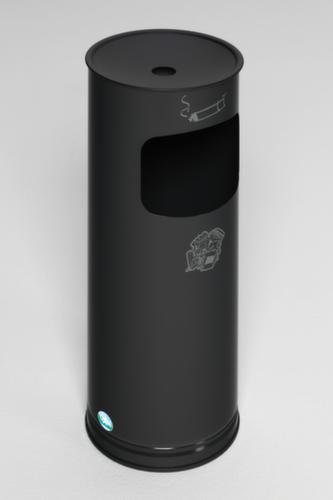 VAR Combi-asbak H61K, antraciet