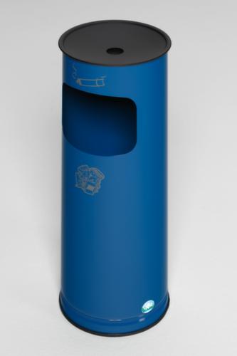 VAR Combi-asbak H61K, gentiaanblauw