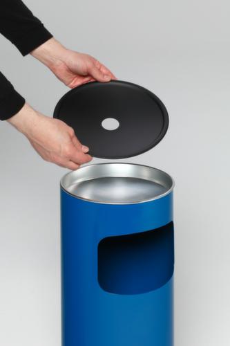 VAR Combi-asbak H61K, gentiaanblauw