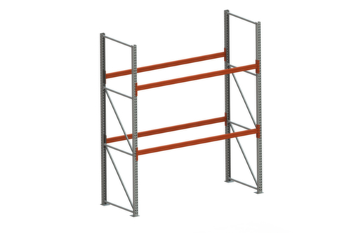 META Palletstelling MULTIPAL voor 9 pallets, 2870 mm breed, 3 opslagniveaus