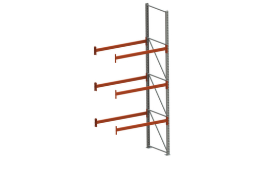 META Palletstelling MULTIPAL voor 8 pallets, 1825 mm breed, 4 opslagniveaus