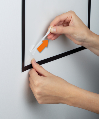 Durable Magneetframe DURAFRAME® WALLPAPER, DIN A4, achterzijde zelfklevend