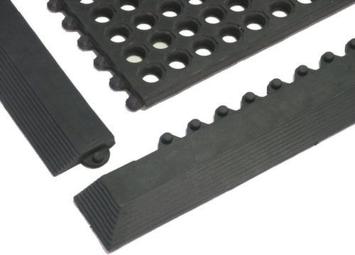 Miltex Randlijst voor vloerbeschermingsmat, zwart