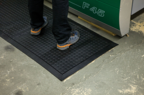 Miltex Werkplekmat Yoga Lock Basic, eindstuk, lengte x breedte 710 x 780 mm