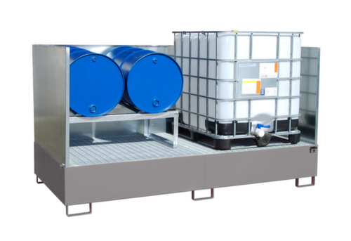 Bauer Opvangbak voor IBC, voor 2 x IBC