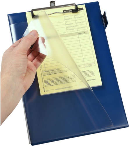 EICHNER Klembord Easy Open met beschermfolie, zwart