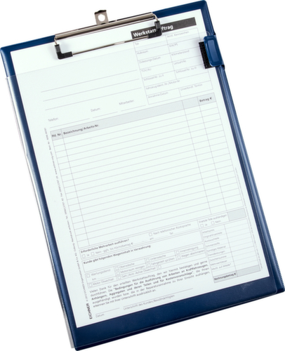 EICHNER Klembord Easy Open met beschermfolie, blauw