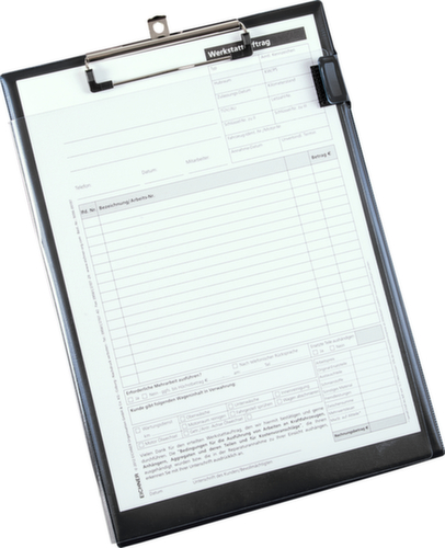 EICHNER Klembord Easy Open met beschermfolie, zwart