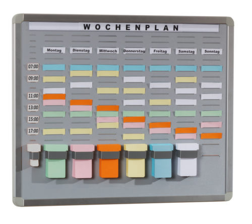 EICHNER Bord voor insteekkaarten T-Card, lichtgrijs