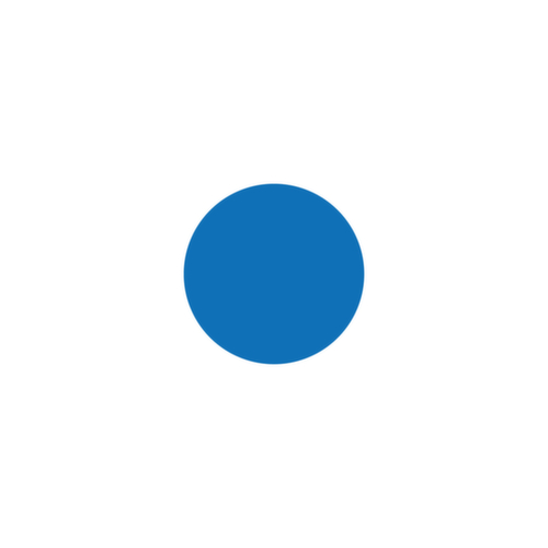EICHNER Symboolsticker, cirkel, blauw