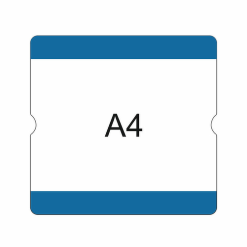 EICHNER Zelfklevende beschrijfbare hoes, blauw