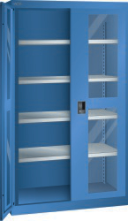 LISTA Zwaarlastkast met openslaande deuren, breedte 1100 mm