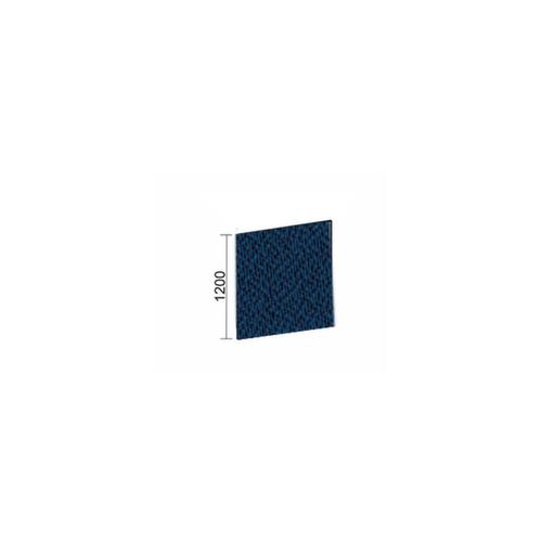 Gera Geluiddempende scheidingswand Pro ProfiLine, hoogte x breedte 1200 x 1600 mm, wand blauw